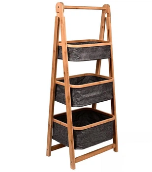 Этажерка напольная 3яр 45*35*109см Home R35235