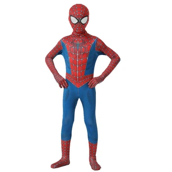 Дитячий костюм Людина Павук, 120-130 см, Комбінезон та Балаклава Spider Man