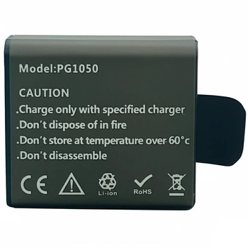 Аккумулятор BauTech PG1050 1050mAh 3.7V для экшн-камер Серый (1016-258-00)