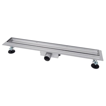 Линейный трап для душа под плитку 60 см Ital Brushed nickel IT02-FT29/600