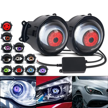 Линзы Devil Eye 3″ Глаза дьявола 33 режима 12-24V