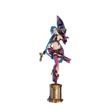 Фігурка з гри League of Legends Ліга легенд, Jinx, Джинкс, Arcane Аркейн 22 см