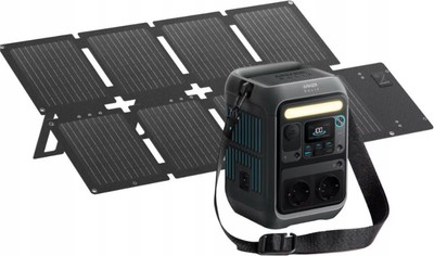 Stacja ładująca Anker Solix C300X + solar panel PS60 60W / 360 W / 288 W⋅h / LiFePO4 (B1723311)