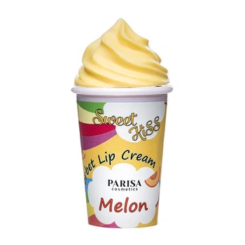 Бальзам для губ Parisa Cosmetics Sorbet Lip Cream SWEET KISS LB-07 - Дыня