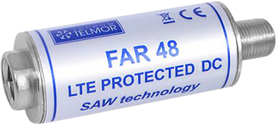 Фільтр низьких частот Telkom Telmor FAR 48 LTE/5G Protected DC Pass (5903953006394)