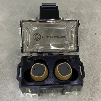 Беруші військові активні для стрільби Earmor M20 (койот)