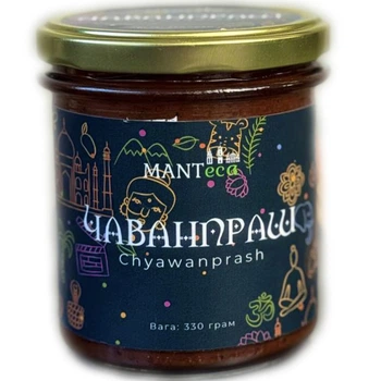 Джем на основі ягід, меду та спецій. Чаванпаш, 330 г