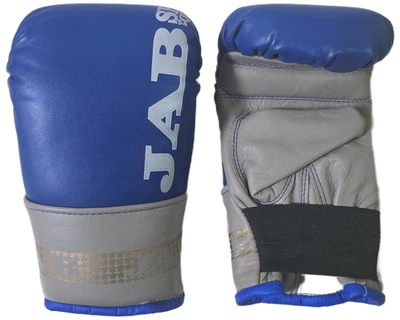 Рукавички снарядні дитячі «ТМ Jab» JAB 17168 (шкіра) (Синій)