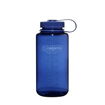 Бульбашка для води Nalgene 1 л WM Denim Sustain, темно-синя