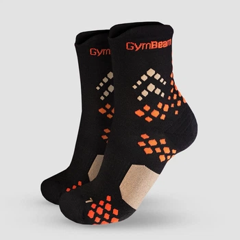 Носки для бігу Pulse Чорні XL - GymBeam