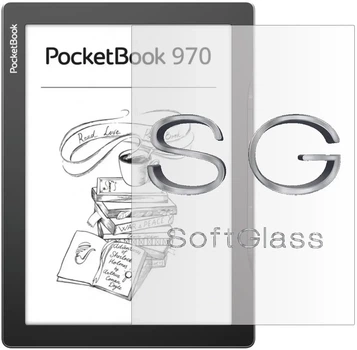 Бронепленка для PocketBook 970 PB970-M-CIS на экран износоустойчивая полиуретановая SoftGlass