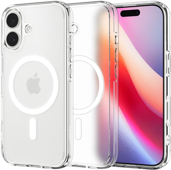 Etui plecki Spigen Ultra Hybrid MagSafe Case do Apple iPhone 17 Frost White (8800283315165)