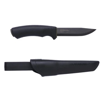 Ніж туристичний 109 мм Morakniv Bushcraft BlackBlade 59-60 HRC вуглецева сталь чорний