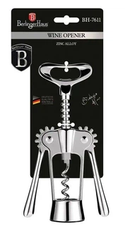 Штопор 18*7*4 см Berlinger Haus Black Silver Collection нескользящие ручки цинковый сплав