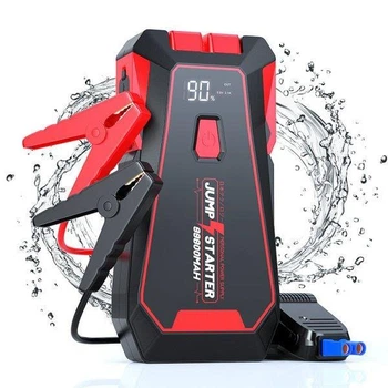Пусковое устройство для авто Jump Starter X3 (B08) 12V 20000 мА·ч, 1600A, Power Bank, LED-фонарь, чехол в комплекте