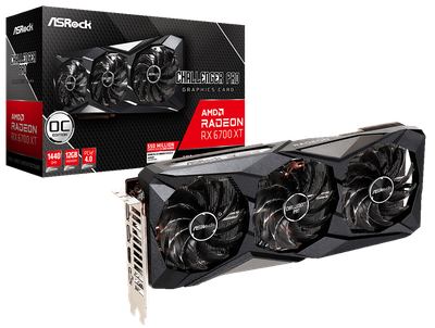 Відеокарта ASRock Radeon RX 6700 XT Challenger Pro 12GB OC