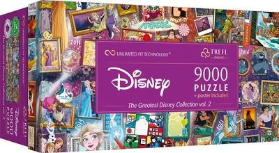 Пазл Trefl The Greatest Disney Collection Vol. 2 9000 елементів (5900511810431)