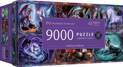Пазл Trefl Prime Fantasy Creatures 9000 елементів (5900511810349)