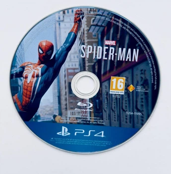 Диск для PlayStation 4 - Marvel Spider Man, рус. версия, Б/У