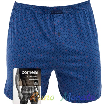Трусы шорты мужские хлопковые Cornette 002-327 Comfort B25 M Синие (5902458267743)