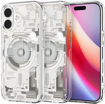 Панель Spigen Ultra Hybrid MagSafe Case для Apple iPhone 17 Zero One Titanium (8800283315189)