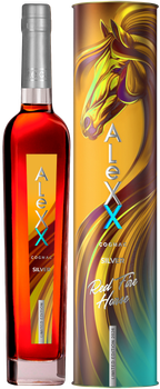 Коньяк AleXX Silver 0.5 л 40% у подарунковій упаковці (4823093700352_UA)