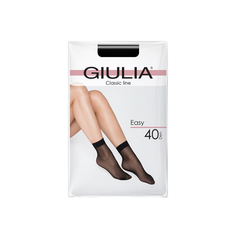 Шкарпетки GIULIA EASY Top Comfort 40 nero (2 пари) (92687)