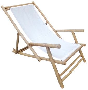 Leżak HOMLA 741838 MARE 59 x 107 x 85 cm Biały (5906496741838)