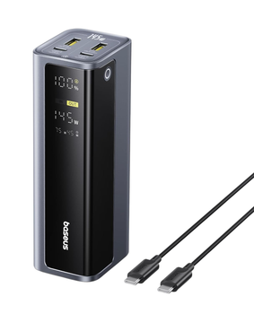 Powerbank Baseus EnerGeek GP12 20800 mAh 145W Grey (6932172687571)