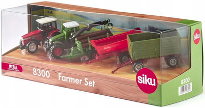 Іграшковий набір Siku Farmer Сільськогосподарська техніка (лімітована серія) 5 шт (4006874083008)