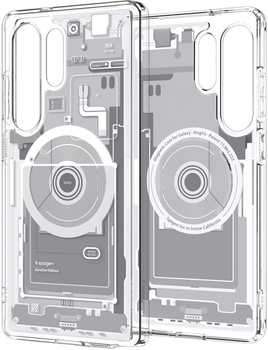 Панель Spigen Ultra Hybrid MagSafe Case для Samsung Galaxy S25 Ultra Zero One White (8809971237895)