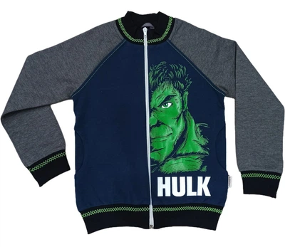 Кофта для мальчика HULK Robinzone КФ 515 104 см синий+антрацит