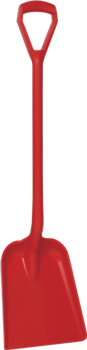 Лопата Vikan, 327х271х50 мм, красная