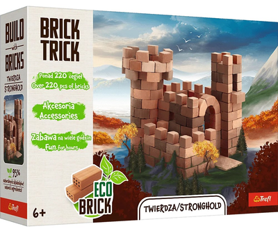 Klocki ceramiczne Trefl Brick Trick Twierdza 220 elementów (62021) (5900511620214)