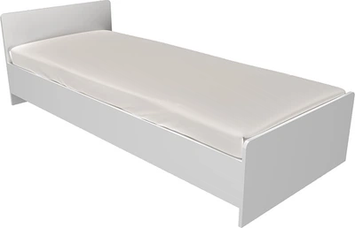 Кровать DC Fiona 1932х842х600 мм Белый Нимфея Альба (DC126380)