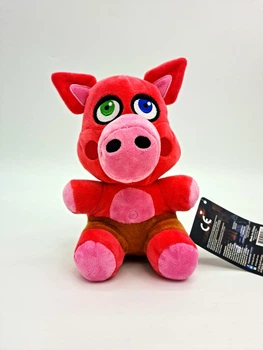 М’яка іграшка аніматронік ПігПатч Свин рожевий 18 см - FNAF / 5 ночей з Фредді