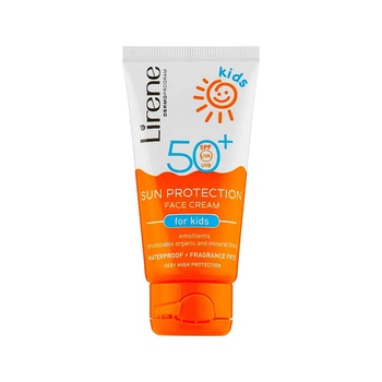 Дитячий сонцезахисний крем для нанесення на обличчя SPF50 Lirene