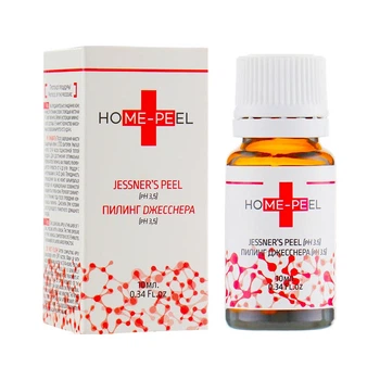 Пилинг для борьбы с угрями веснушками и пигментацией кожи лица Home-Peel