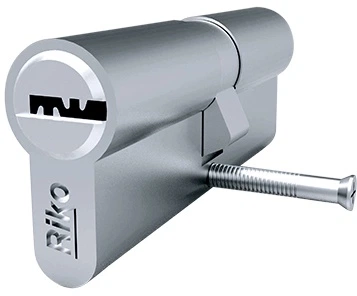 Цилиндр замка Riko Lock cylinder 40х40-5С/Р Сатин (AZ 40х40 SN-5C/I)