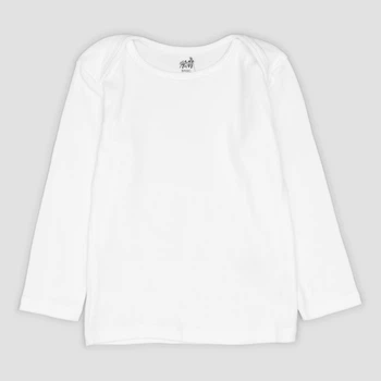 Лонгслив H&M 80см белый 7340279