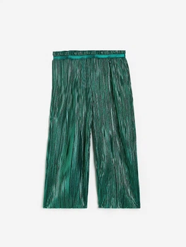 Брюки H&M 128см изумрудный 16011140953