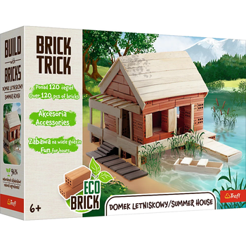 Klocki ceramiczne Trefl Brick Trick Domek Letniskowy (62025) (5900511620252)