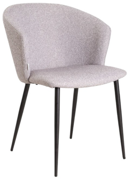 Стілець для кухні та вітальні HOMLA 738081 LUJO 56.5 x 59 x 81 см Сірий (5906496738081)
