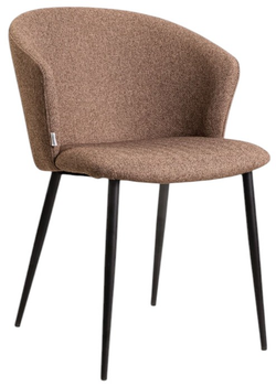 Стілець для кухні та вітальні HOMLA 738067 LUJO 56.5 x 59 x 81 см Коричневе (5906496738067)