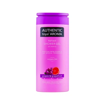 Гель для душа с ароматом винограда и грейпфрута Authentic Toya Aroma