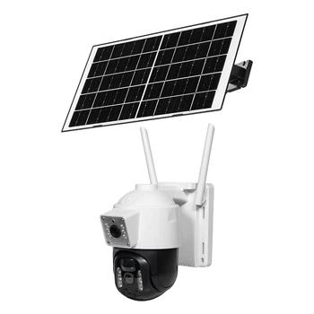 IP PTZ-відеокамера автономна з 4G та сонячною панеллю 3Mp+3Mp Light Vision VLC-9530IG/2C3S (Solar) f=4mm, на акумуляторних батареях (75-00293)
