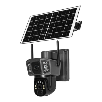 IP PTZ-відеокамера автономна з 4G та сонячною панеллю 3Mp+3Mp Light Vision VLC-9230IG/2C3S (Solar) f=4mm, на акумуляторних батареях (75-00286)