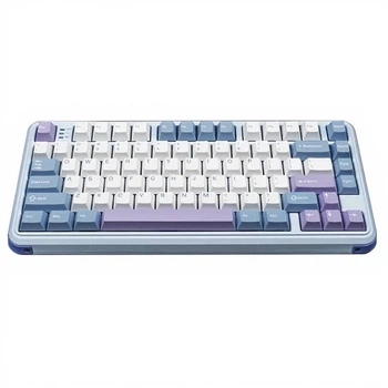 Механічна бездротова (Bluetooth + 2,4G) клавіатура з HOT SWAP VALKYRIE VK75, 78Key, RGB, Win/Mac OS, УКР/АНГЛ, БЛАКИТНА/BLUE (VK75BLUE)