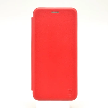 Кожаный чехол-книжка Baseus Premium Edge для Xiaomi Redmi Note 11s 5G red