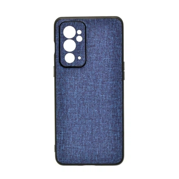 Чехол накладка New Textile leather для OnePlus 9RT blue